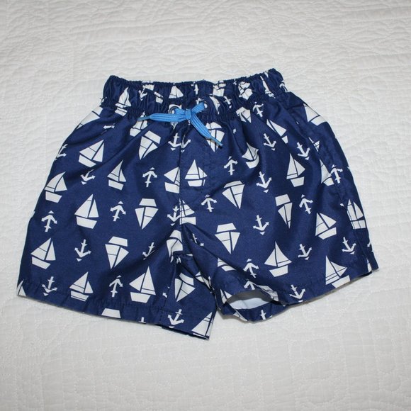 3/$20 Gymboree baby boy swim trunks 6-12 months - Picture 2 of 8